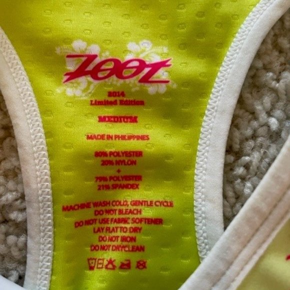 Zoot Limited Edition Kona World Championship Triathlon Tank Top - Picture 3 of 3